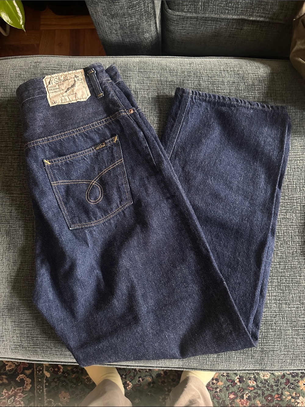 OrSlow Jasmin High Waist Original Selvedge Denim Pants